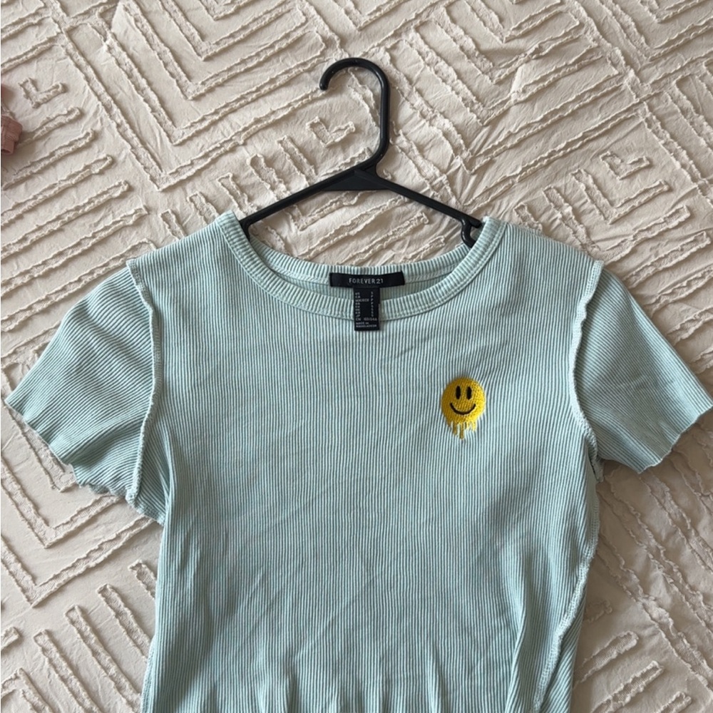 Trendyol Light Green Ribbed Women's Top